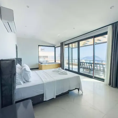 Hotell Kalkan'da Deniz Manzarali