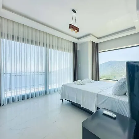 Kalkan'da Deniz Manzarali